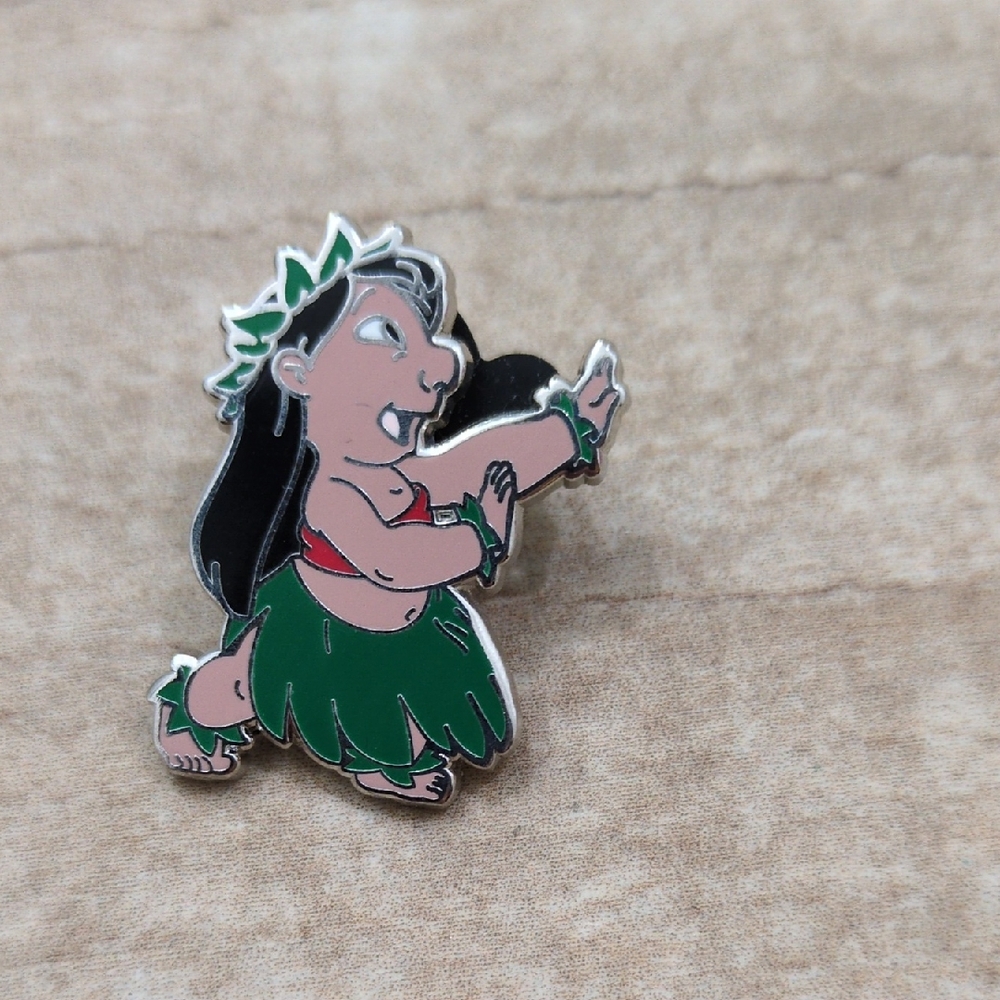 Hula Dancer Enamel Pin